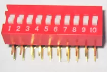 Công Tắc 10Bit Gạt Dọc Dip Switch